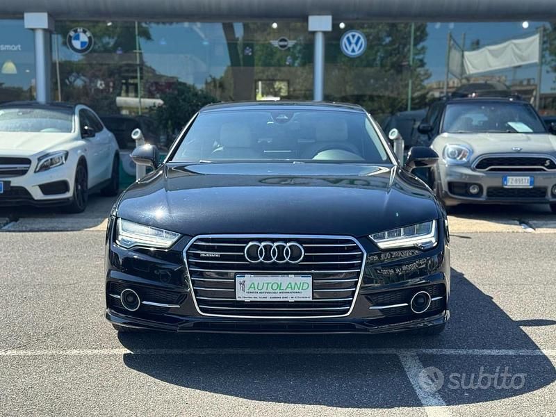 Usata Audi A7 S-Line 272 CV (200 kW) 2015 Nero Utilitaria