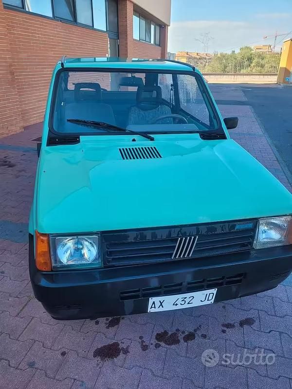 Usata Fiat Panda 1998 Verde Berlina