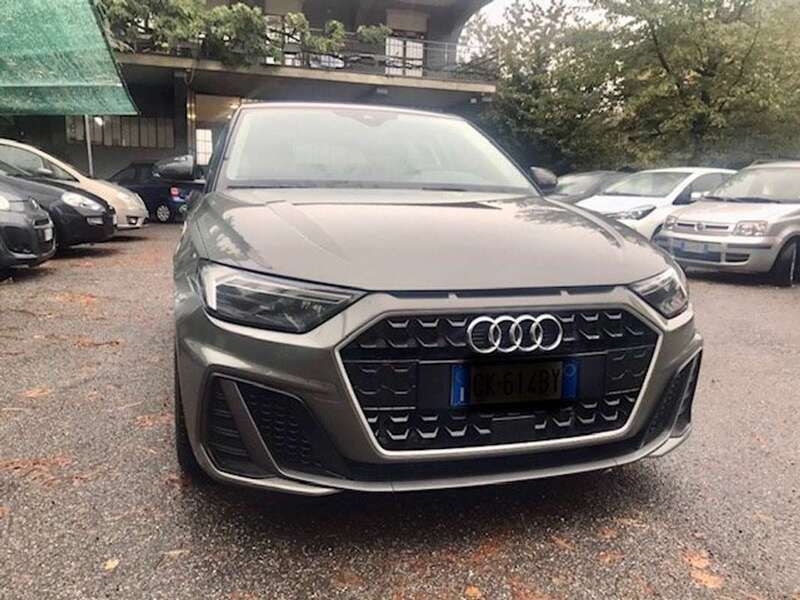 Usata Audi A1 S-Line 95 CV (69 kW) 2020 Grigio Utilitaria