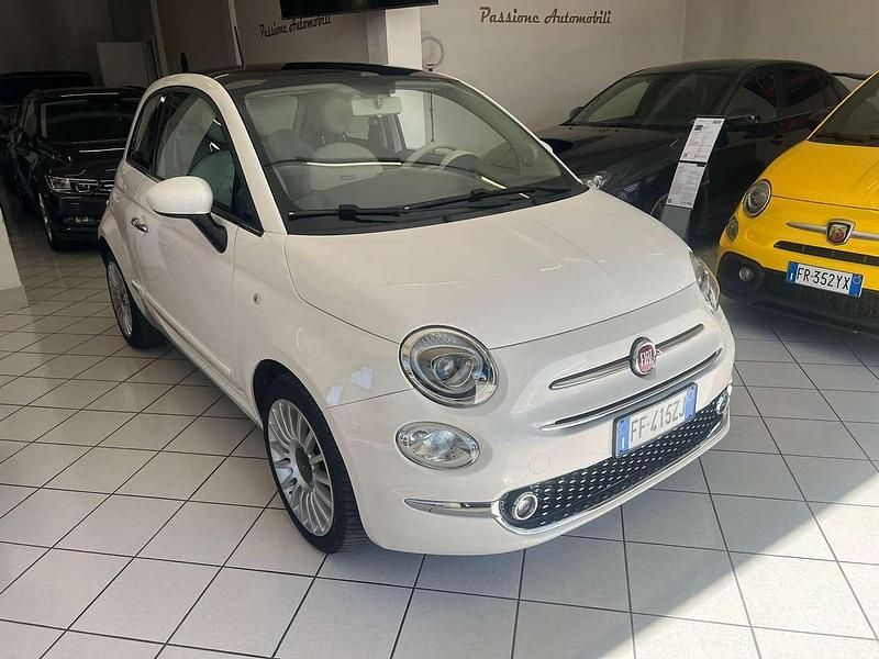 Usata Fiat 500 Lounge 69 CV (50 kW) 2016 Bianco Utilitaria