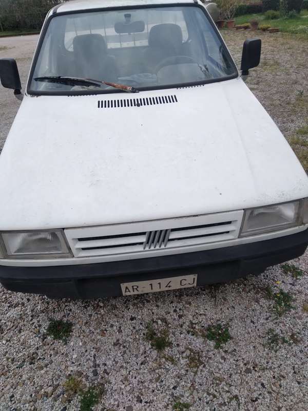 Bianco Usata 1997 Fiat Fiorino Monovolume | 1200 € (Cara) - Immagine 1/4