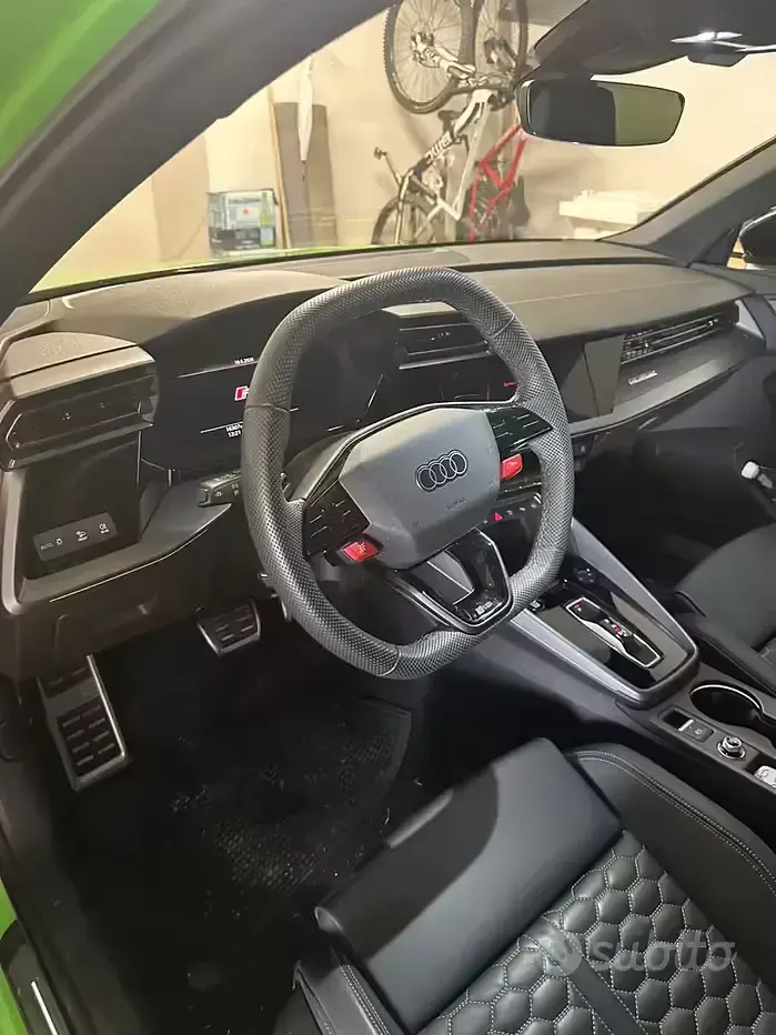 Usata Audi RS3 400 CV (294 kW) 2025 Verde Berlina