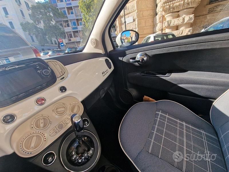 Usata Fiat 500 Lounge 69 CV (50 kW) 2019 Bianco Berlina