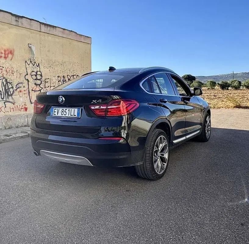 Usata BMW X4 xLine 190 CV (139 kW) 2014 Nero SUV