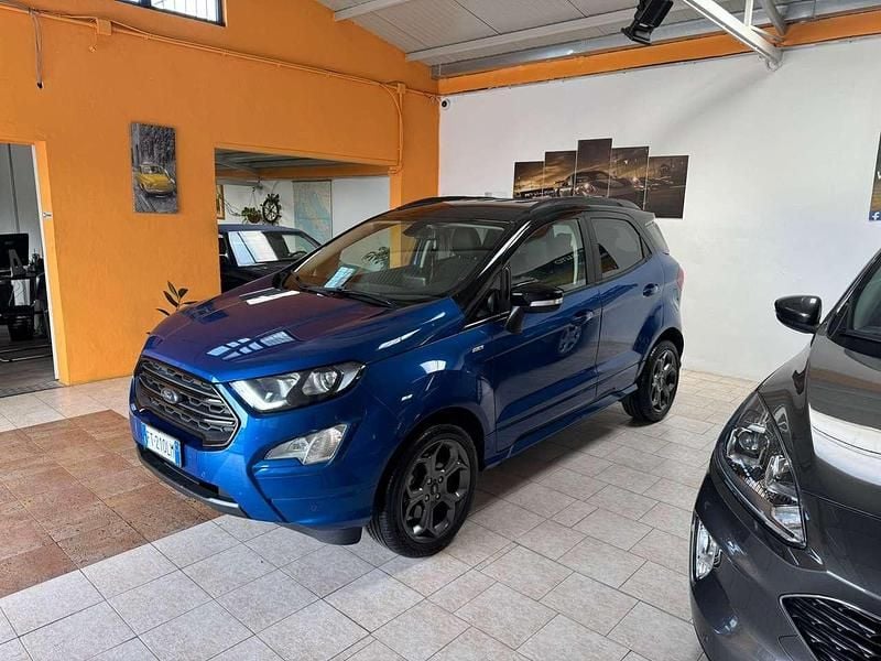 Usata Ford Ecosport ST-Line 125 CV (91 kW) 2019 Blu/azzurro SUV