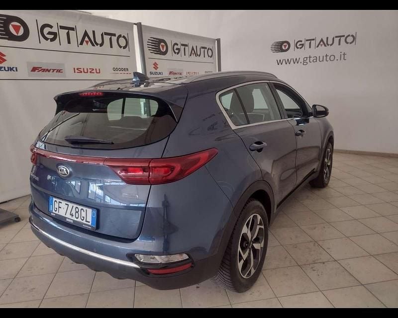 Usata Kia Sportage Style 132 CV (97 kW) 2021 Blu scuro SUV