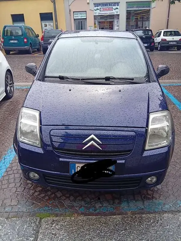 Usata Citroën C2 60 CV (44 kW) 2004 Blu/azzurro Utilitaria