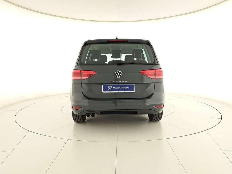 Usata VW Touran Executive 150 CV (110 kW) 2022 Dolphin grey metallizzato Monovolume