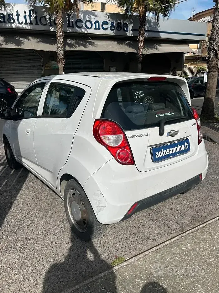 Usata Chevrolet Spark LT 68 CV (50 kW) 2013 Bianco Utilitaria