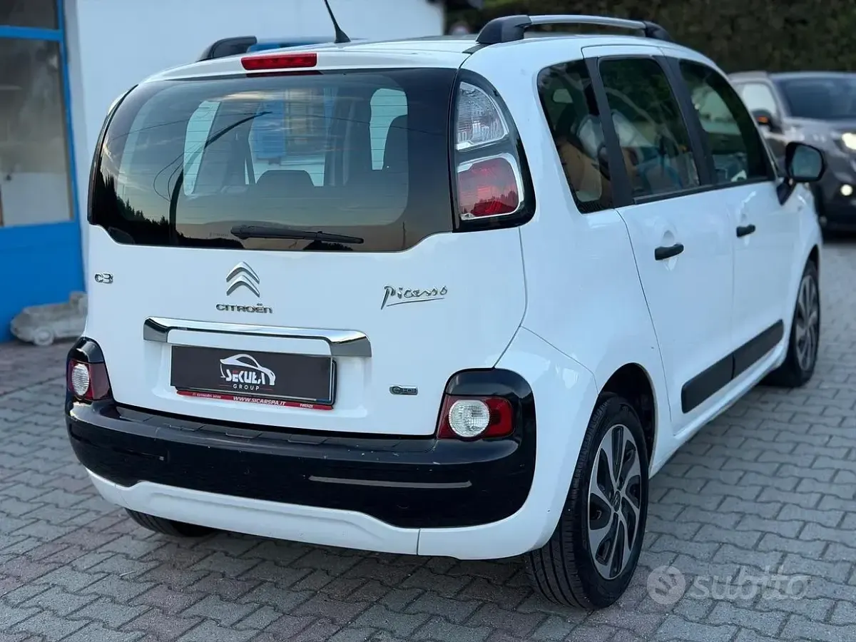 Usata Citroën C3 Picasso Exclusive 92 CV (67 kW) 2015 Bianco Monovolume