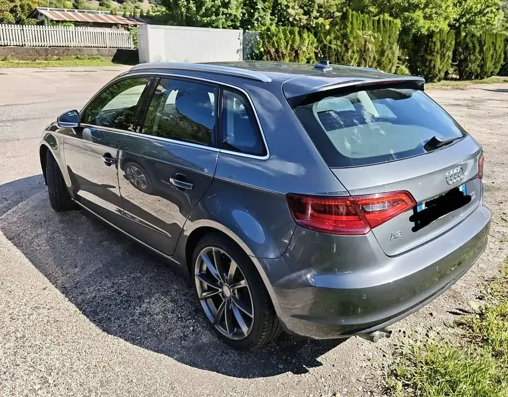 Usata Audi A3 Attraction 184 CV (135 kW) 2016 Grigio Berlina