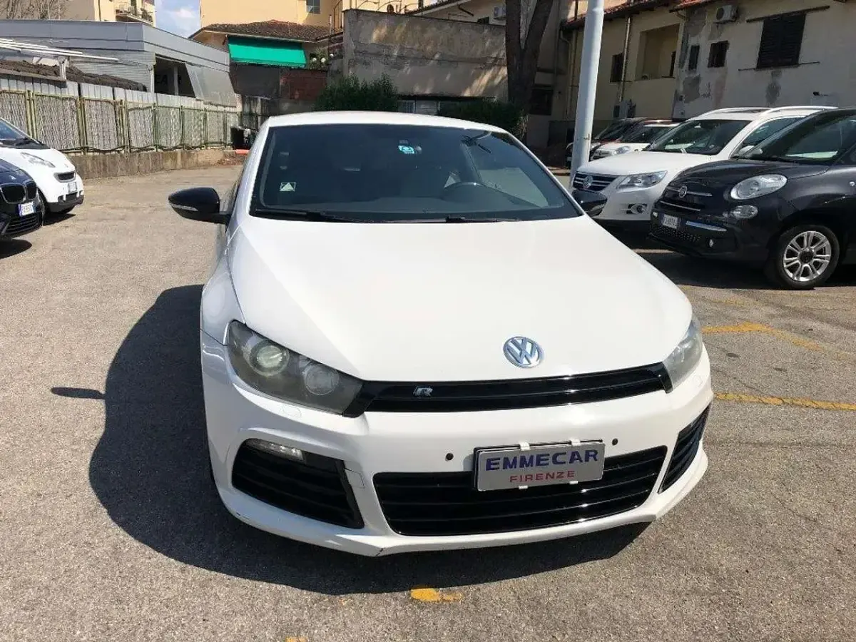 Usata VW Scirocco R 265 CV (194 kW) 2012 Bianco Coupé