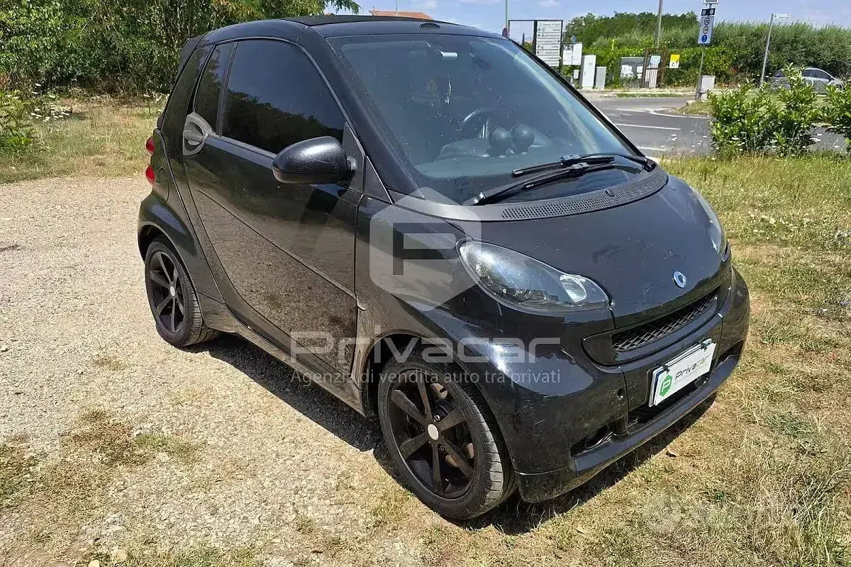Usata Smart ForTwo Cabrio 71 CV (52 kW) 2008 Nero Cabrio