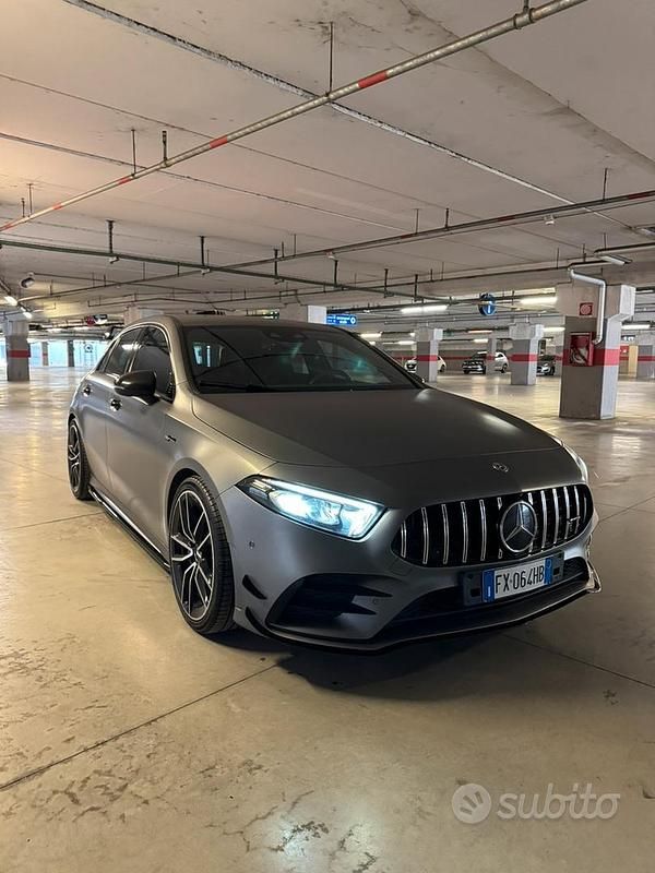 Usata Mercedes A35 AMG AMG 400 CV (294 kW) 2019 Grigio Berlina