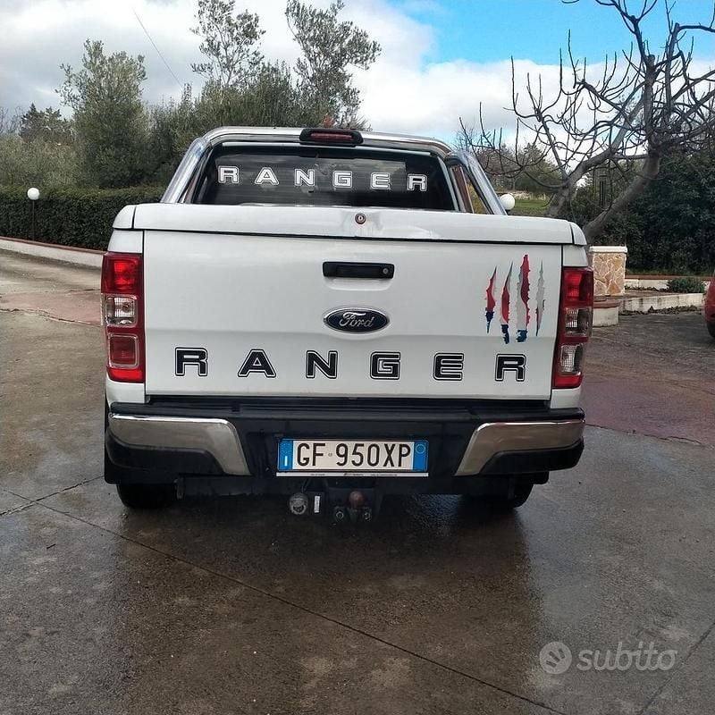 Usata Ford Ranger 150 CV (110 kW) 2012 Bianco Pick-up