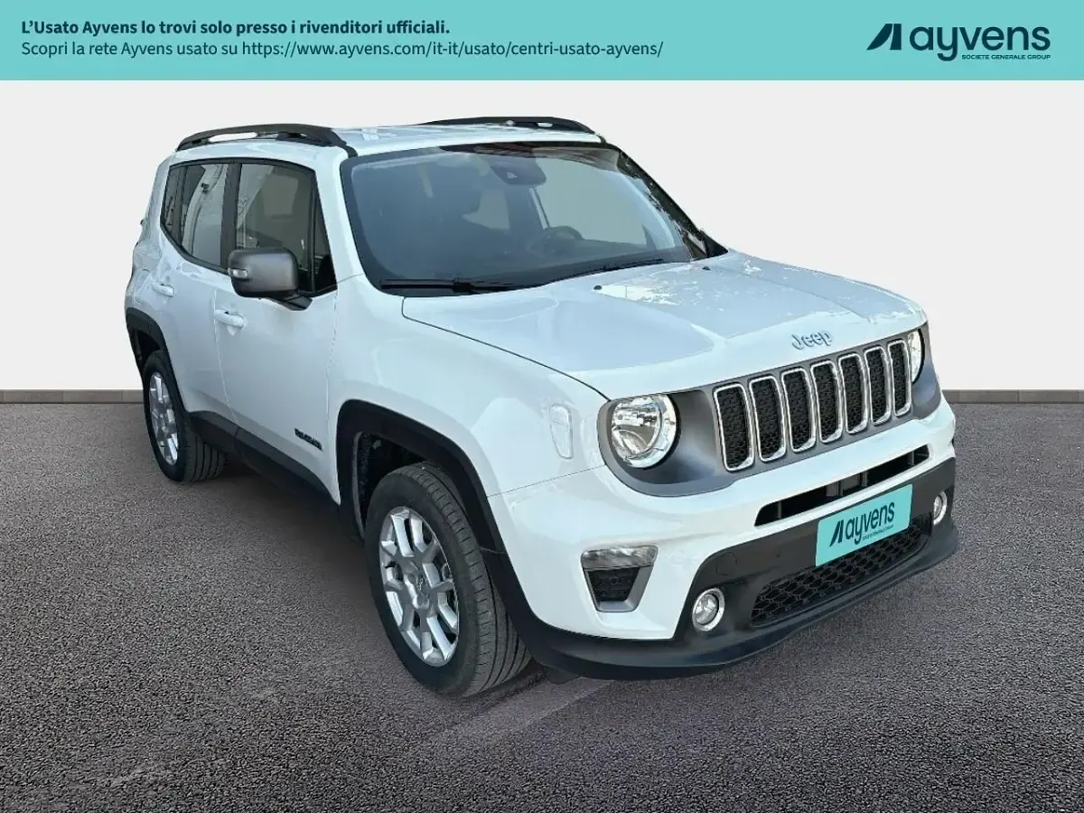 Usata Jeep Renegade Limited 190 CV (139 kW) 2021 Bianco SUV