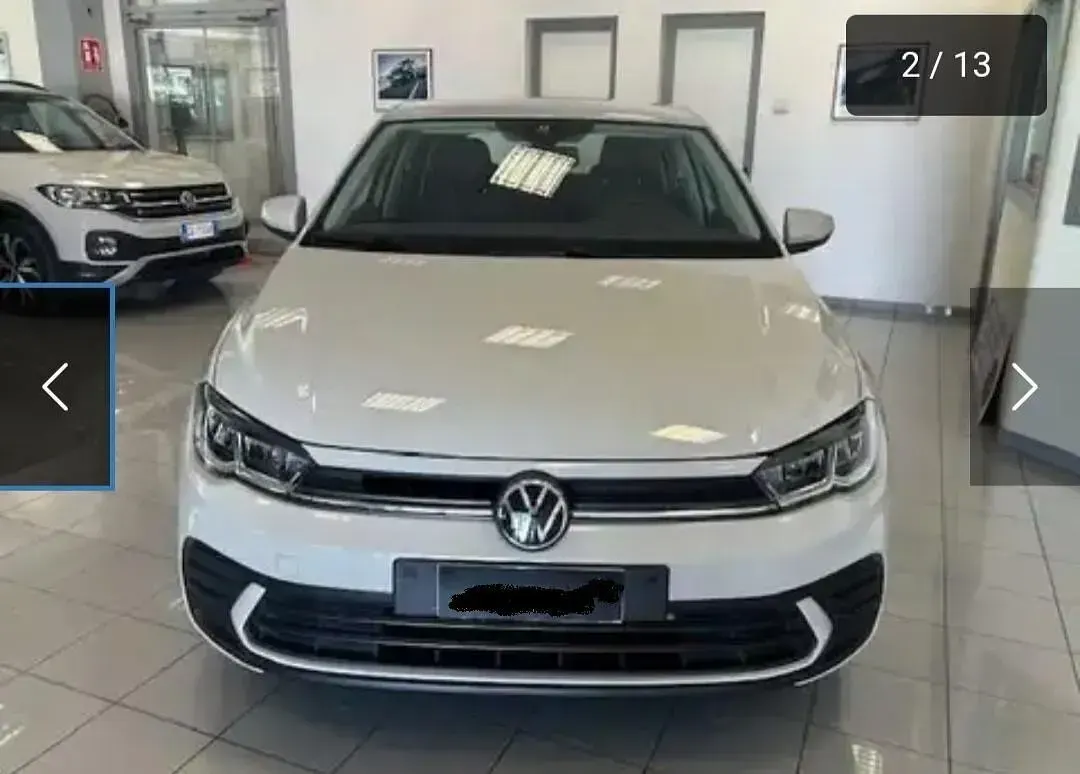 Usata VW Polo Comfortline 80 CV (58 kW) 2022 Beige Utilitaria