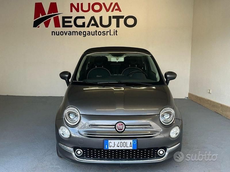 Usata Fiat 500C Lounge 69 CV (50 kW) 2016 Nero Cabrio