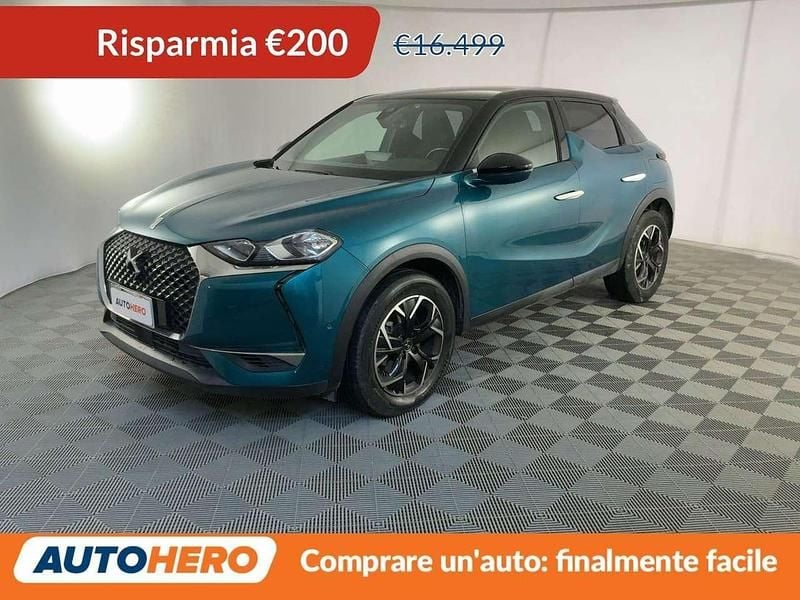 Usata DS Automobiles DS3 Crossback So Chic 131 CV (96 kW) 2021 Blu SUV