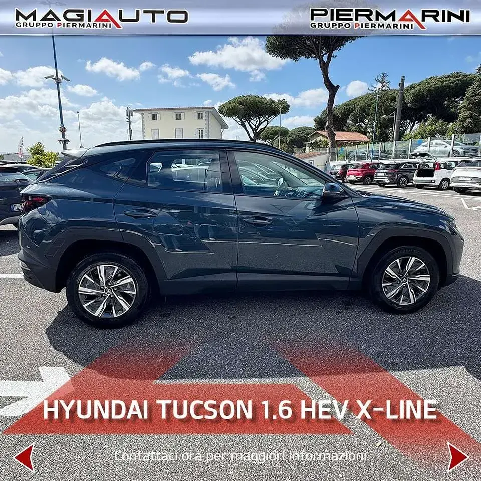 Usata Hyundai Tucson 230 CV (169 kW) 2023 Blu/azzurro SUV