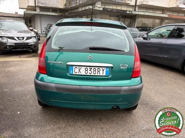 Usata Citroën C3 Elegance 59 CV (43 kW) 2004 Verde Berlina