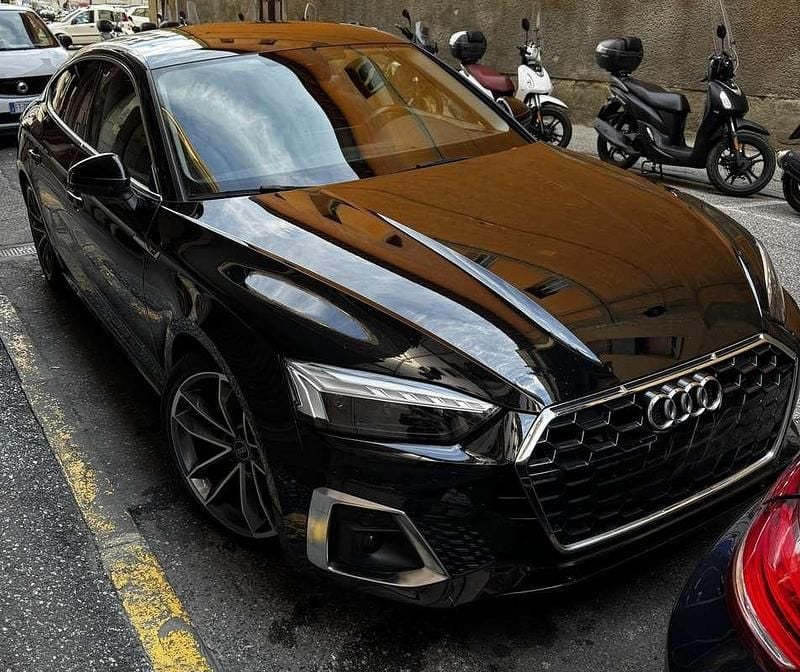 Usata Audi A5 Sportback S-Line 163 CV (119 kW) 2022 Nero Utilitaria