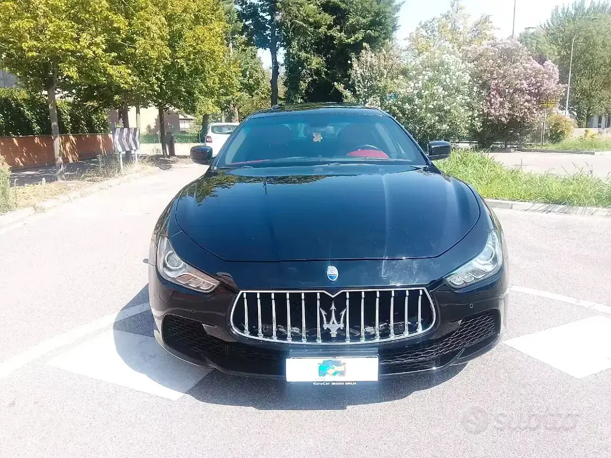 Usata Maserati Ghibli 409 CV (300 kW) 2015 Nero Berlina