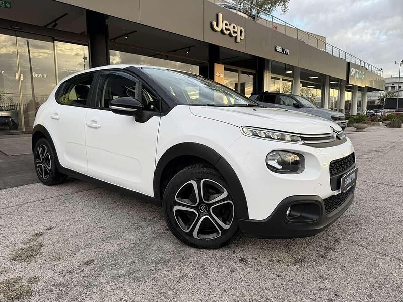 Usata Citroën C3 Feel 83 CV (61 kW) 2018 Bianco Utilitaria