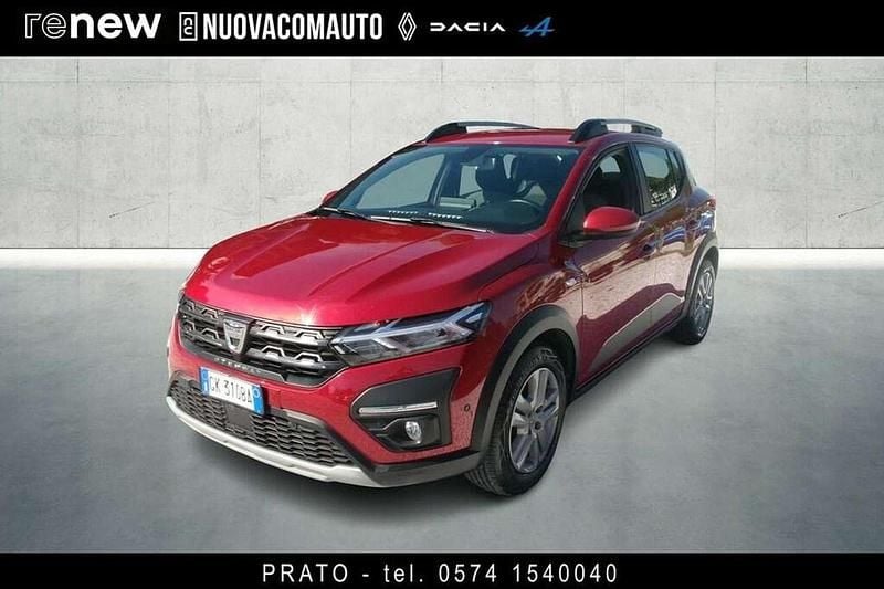 Rosso Usata 2022 Dacia Sandero Comfort Due volumi | 13.300 € (Buon prezzo) - Immagine 1/4