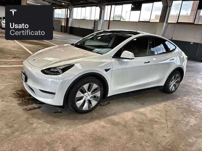 Gebraucht Tesla Model Y Long Range AWD 258 kW (351 PS) 2023 Weiß SUV