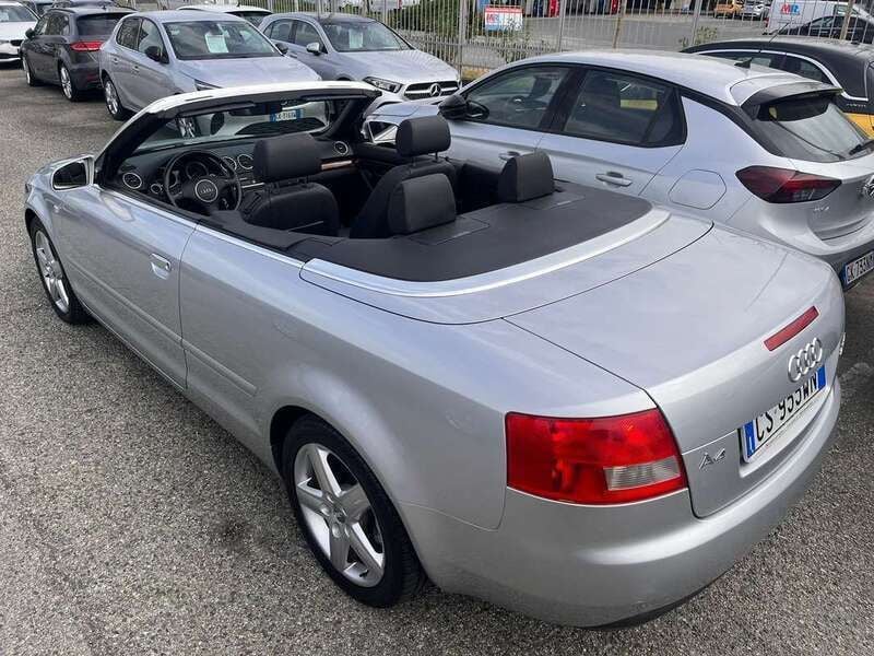 Usata Audi A4 163 CV (119 kW) 2005 Argento Cabrio