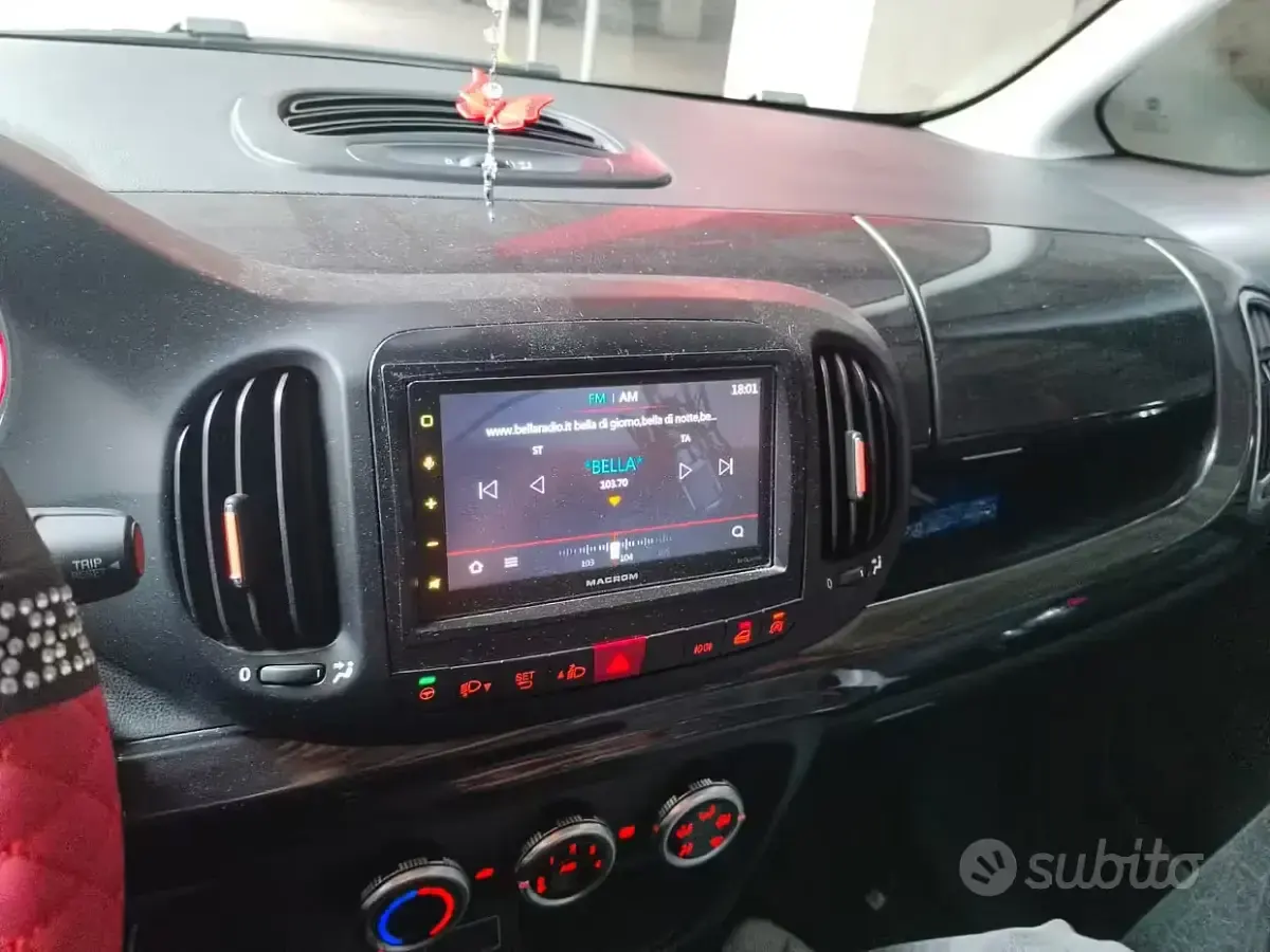 Usata Fiat 500L 95 CV (69 kW) 2017 Nero Monovolume