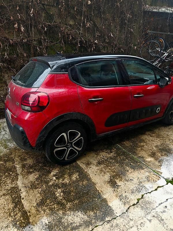 Usata Citroën C3 110 CV (80 kW) 2018 Rosso Utilitaria