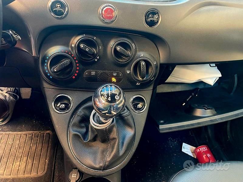 Usata Fiat 500 2016 Bianco Cabrio