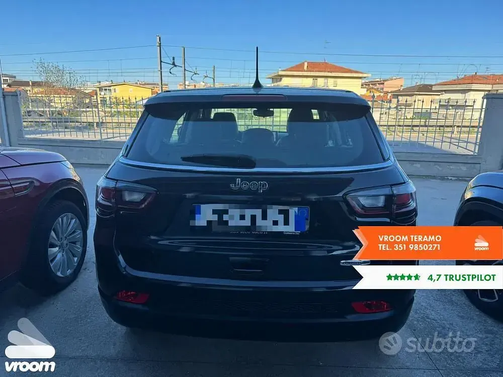 Usata Jeep Compass Longitude 131 CV (96 kW) 2021 Nero SUV