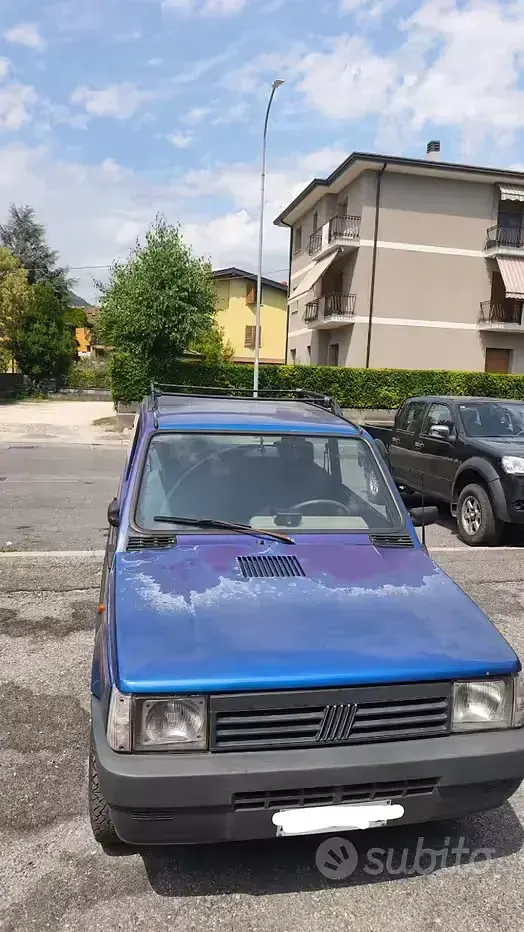 Usata Fiat Panda 54 CV (39 kW) 1996 Bluazzurro Utilitaria