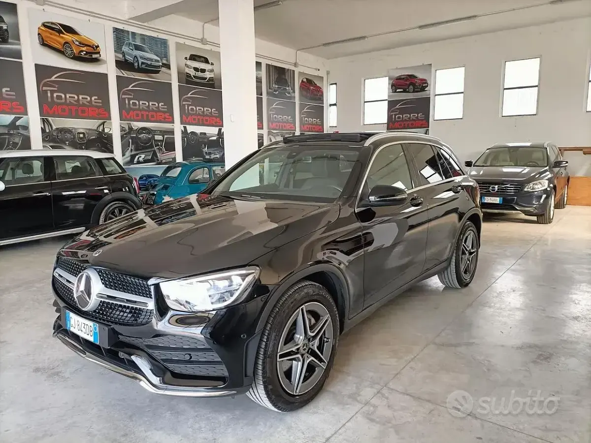 Usata Mercedes GLC220 Premium Plus 194 CV (142 kW) 2022 Nero SUV