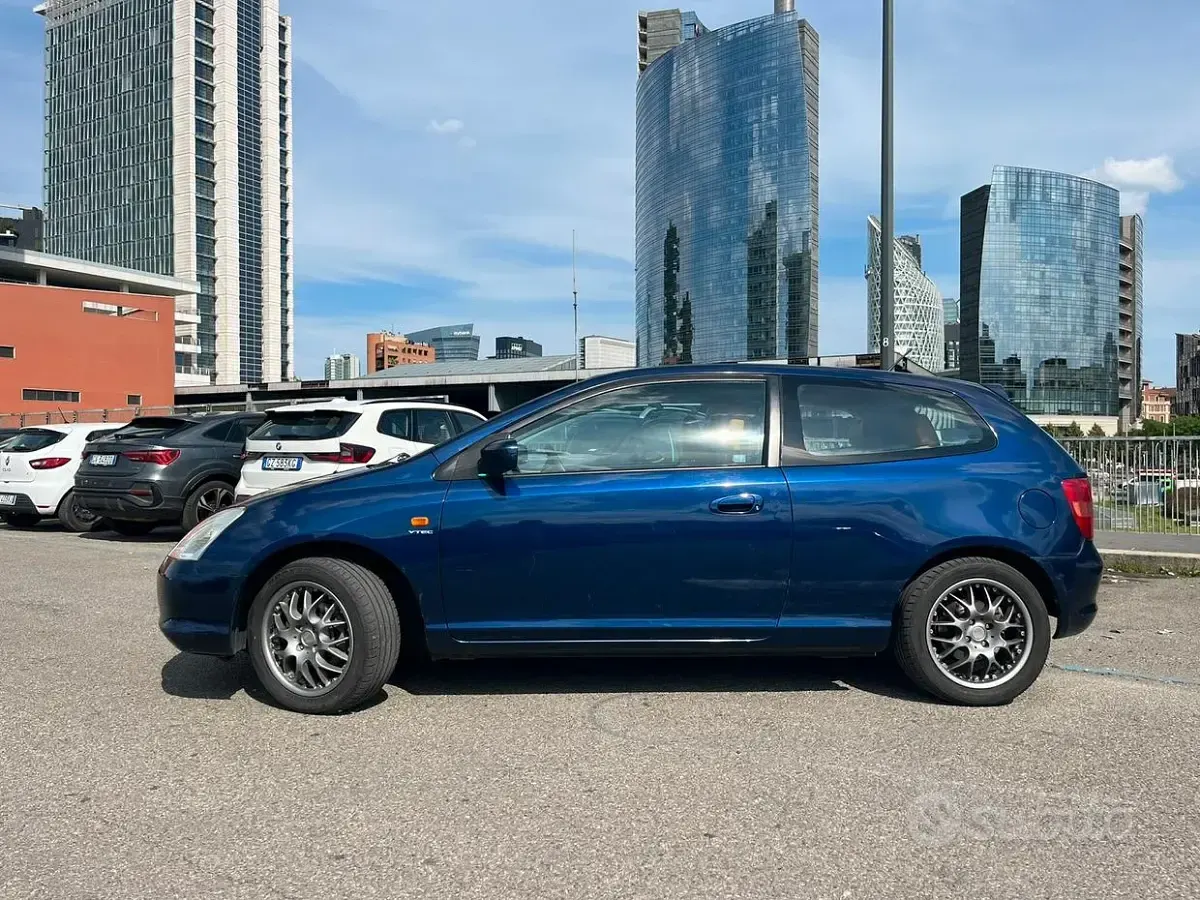Usata Honda Civic 110 CV (80 kW) 2002 Blu Coupé