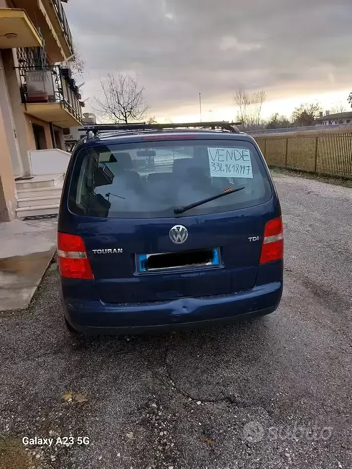 Usata VW Touran 105 CV (77 kW) 2005 Monovolume