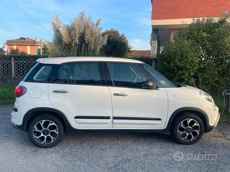 Usata Fiat 500L Cross 95 CV (69 kW) 2018 Bianco Monovolume