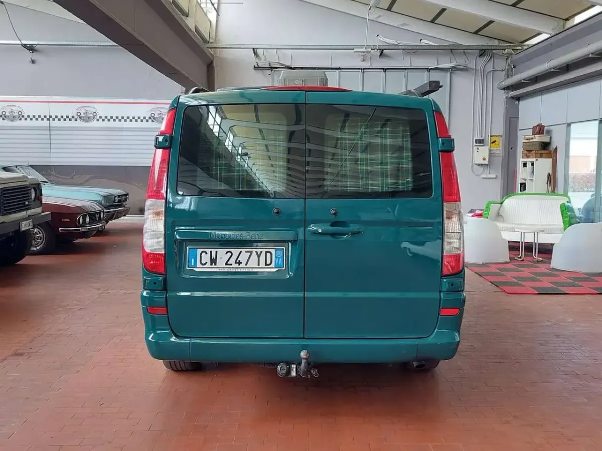 Usata Mercedes Vito 88 CV (64 kW) 2005 Verde Furgone