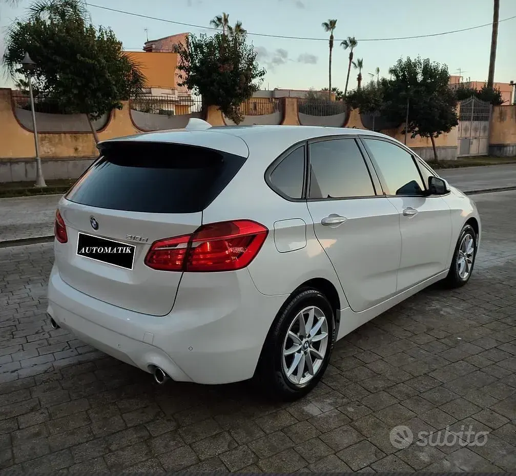 Usata BMW 218 150 CV (110 kW) 2019 Bianco Berlina
