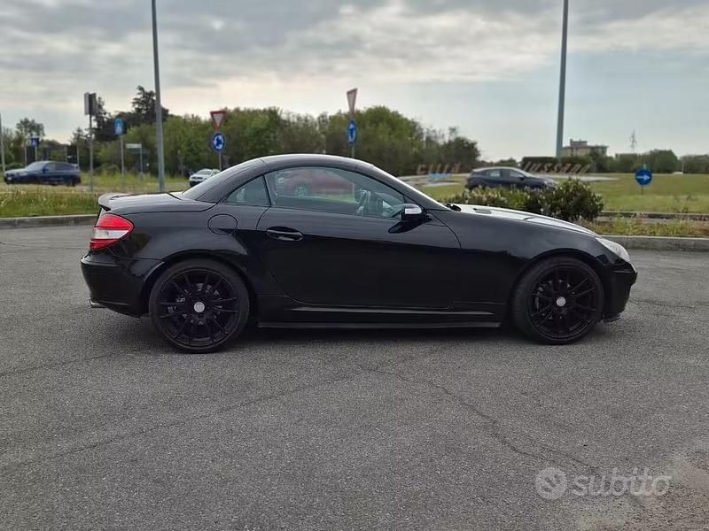 Usata Mercedes SLK200 163 CV (119 kW) 2004 Grigio Cabrio