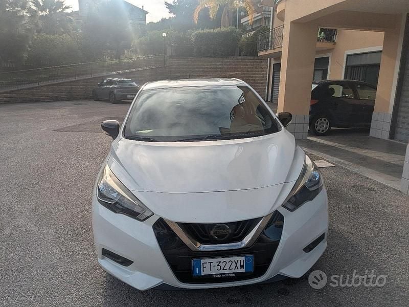 Bianco Usata 2019 Nissan Micra Tre volumi | 8000 € (Super prezzo) - Immagine 1/4