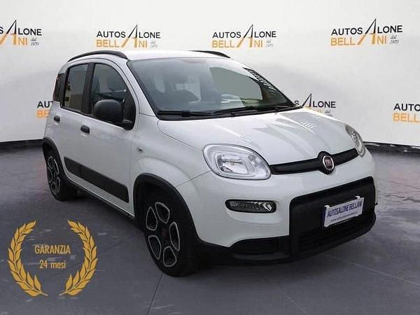 Bianco Usata 2022 Fiat Panda City Life Due volumi | 10.800 € (Buon prezzo) - Immagine 1/4
