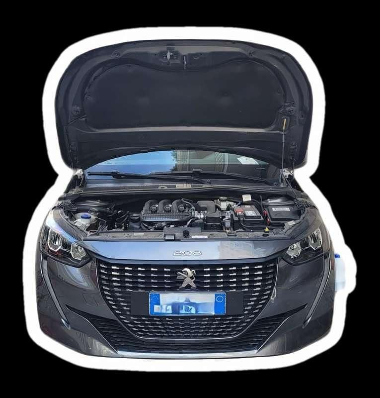 Usata Peugeot 208 Allure 75 CV (55 kW) 2021 Grigio Utilitaria