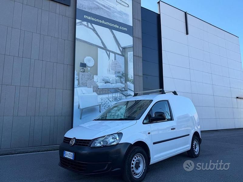 Usata VW Caddy 102 CV (75 kW) 2011 Bianco Monovolume