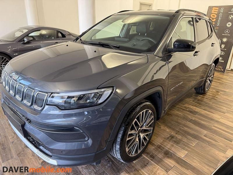 Usata Jeep Compass Limited 131 CV (96 kW) 2022 Grigio scuro SUV