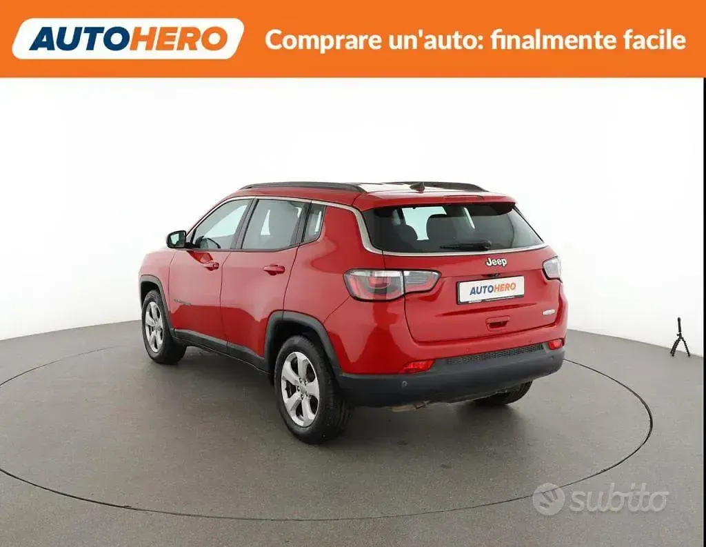 Usata Jeep Compass Longitude 120 CV (88 kW) 2019 Rosso SUV