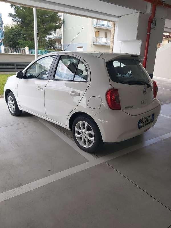 Usata Nissan Micra Acenta 80 CV (58 kW) 2013 Bianco Utilitaria
